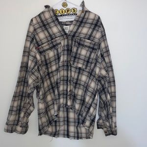 Urban outfitters BDG oversized flannel shacket barely worn